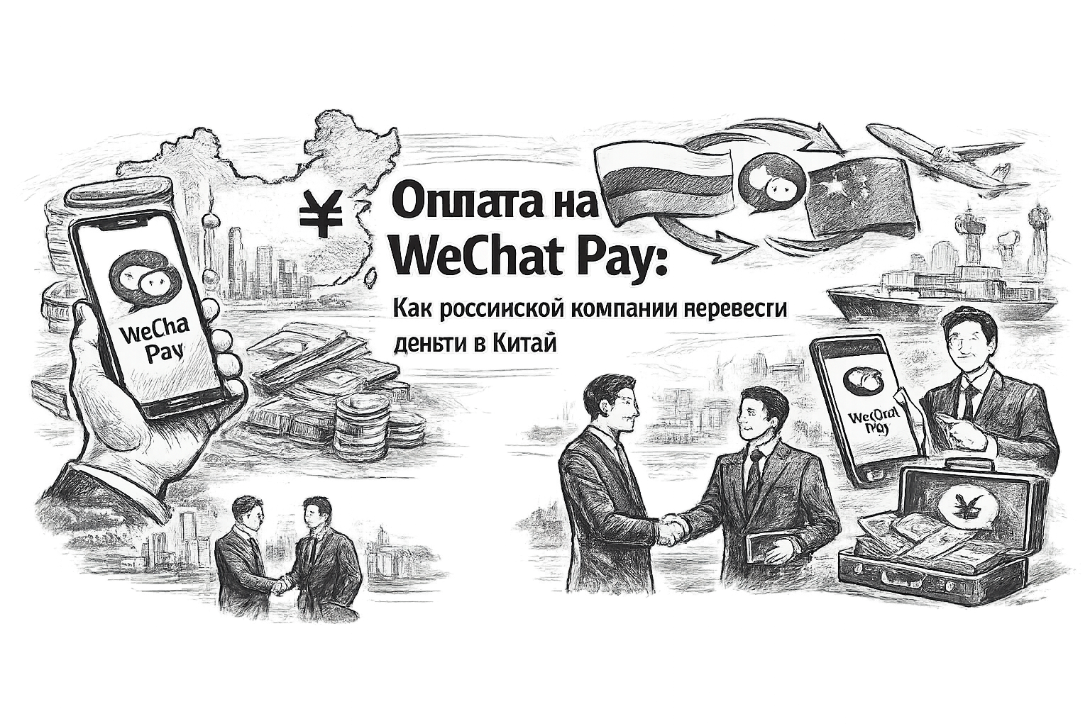 Оплата на WeChat Pay для переводов в Китай